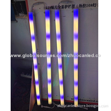 Tall building decorating LED digital tube, DMX control LEDsNew